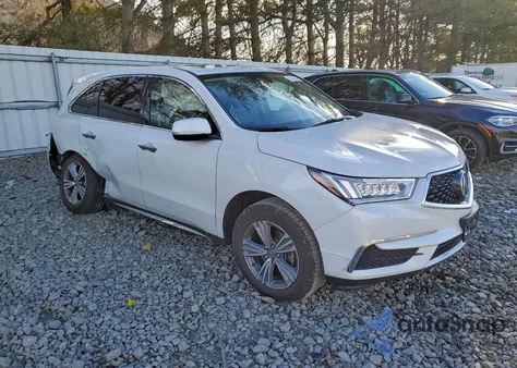 2020 Acura Mdx z USA, uszkodzony, nr VIN 5J8YD3H36LL016425